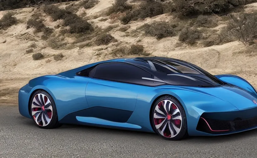 Image similar to fiat supercar from 2 0 2 0