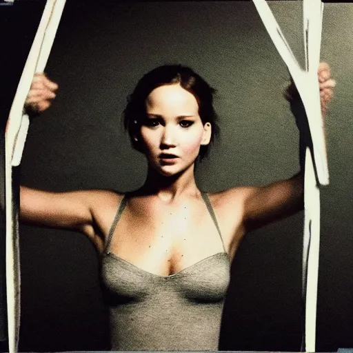 Image similar to polaroid shot of jennifer lawrence in game of thrones audition