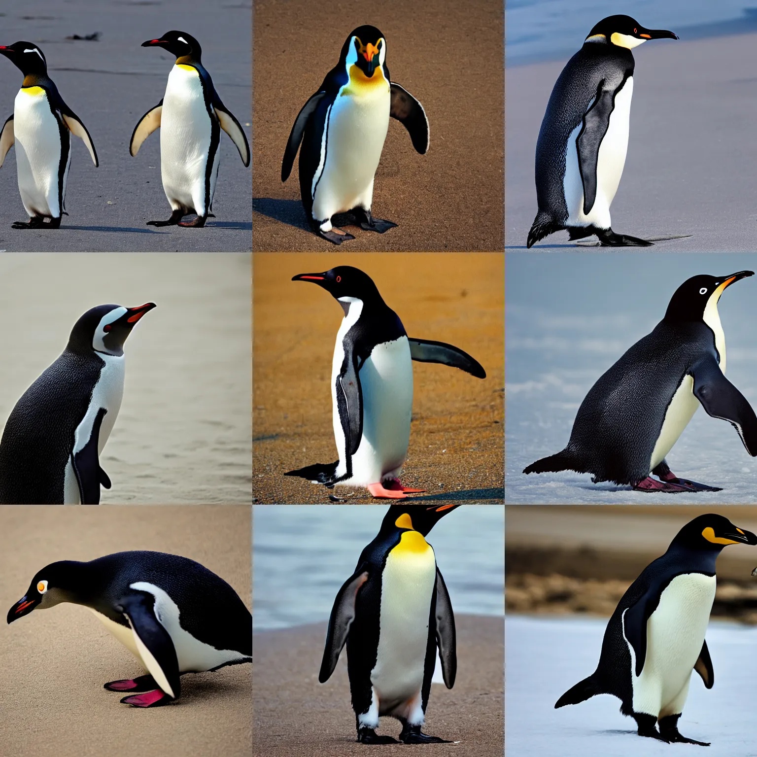 Prompt: photo of a penguin