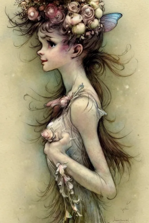 Image similar to (((((1950s fairy . muted colors.))))) by Jean-Baptiste Monge !!!!!!!!!!!!!!!!!!!!!!!!!!!