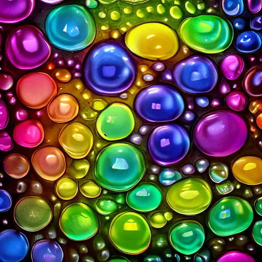 Prompt: Masculine face made of multicoloured bubbles, colorful aesthetic, cozy wallpaper, 4k, high details, volumetric dynamic lighting, motion blur, blur, bokeh, ISO 200, 1/160s, natural light, Adobe Lightroom, photolab, Affinity Photo, PhotoDirector 365, trending on Artstation, award-winning, art by Chris Moore, by Studio Ghibli