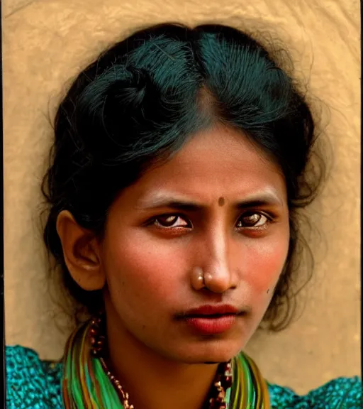 Image similar to vintage_closeup portrait_photo_of_a_stunningly beautiful_nepalese_woman with amazing shiny eyes, 19th century, hyper detailed by Annie Leibovitz and Steve McCurry, David Lazar, Jimmy Nelsson