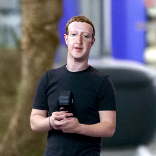 Image similar to mark zuckerberg lost walking in his endless metaverse house of mirrors, vr helmet on