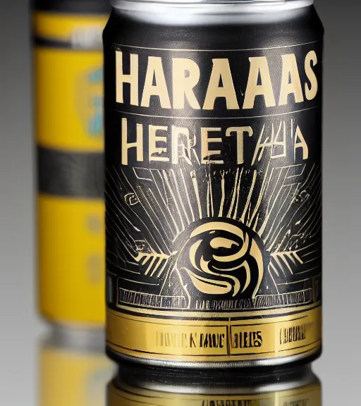 Image similar to a can of harnas beer