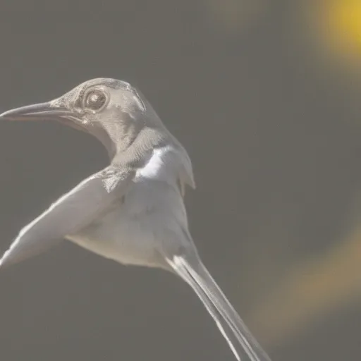 Image similar to A photograph of a bird wearing headphones and speaking into a microphone