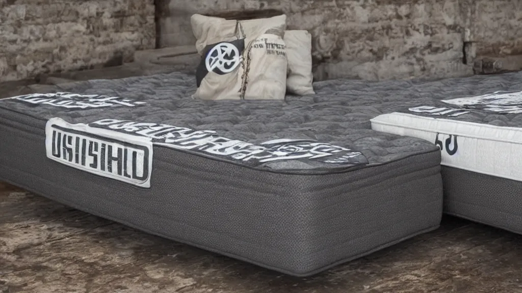 Image similar to dieselpunk global logo mattress populists