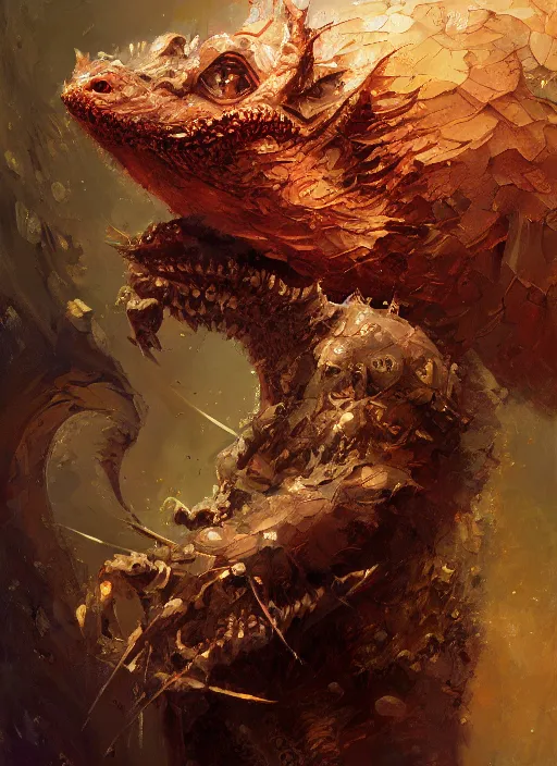 Image similar to Oil painting of a rat monster, portrait, D&D, Magic The Gathering, by Craig Mullins, Nekro, Victo Ngai, centered, symmetrical, 8k, sharp focus