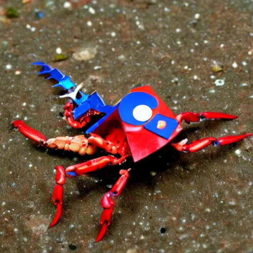 Image similar to crustacean, voltron