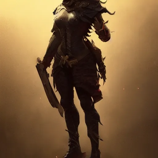 Prompt: social justice warrior, character portrait, sharp, digital matte painting, art by greg rutkowski, wlop, dramatic lighting, trending on artstation