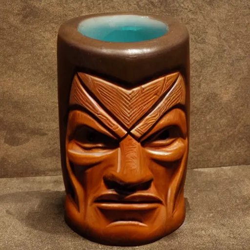 Image similar to robb wells tiki mug