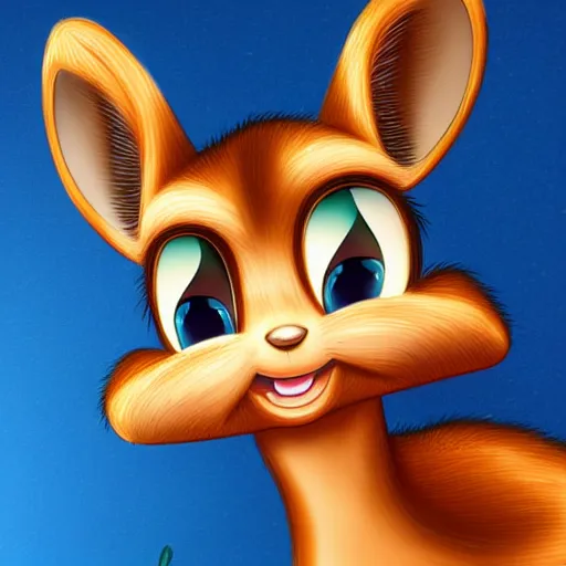 Prompt: Disney's Bambi Cat, the cutest kitten ever, highly detailed, digital painting, trending on artstation, Pixar style