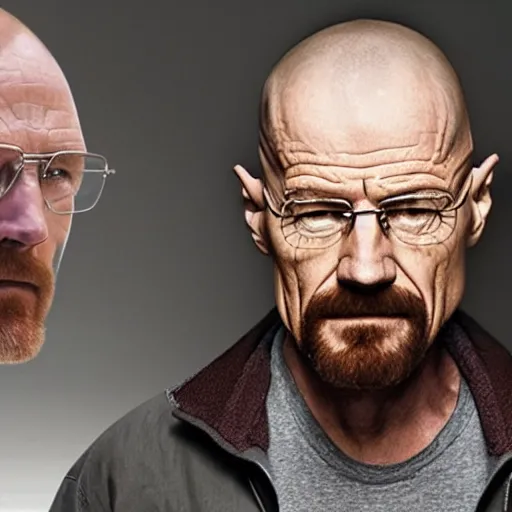 Image similar to walter white as gigachad