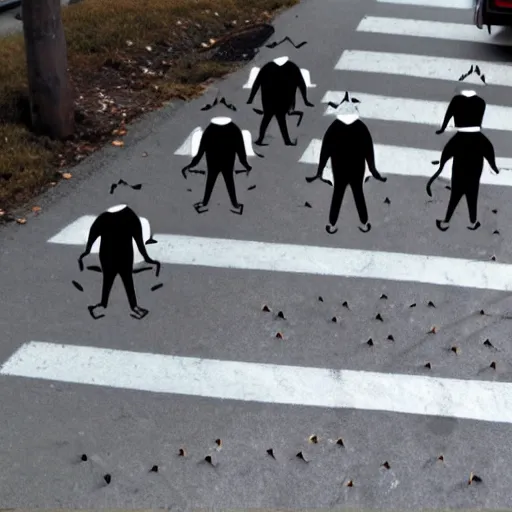 Image similar to hobbits crosswalk beetles