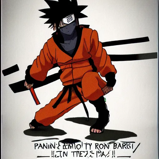 Prompt: Pain from naruto is a ronin