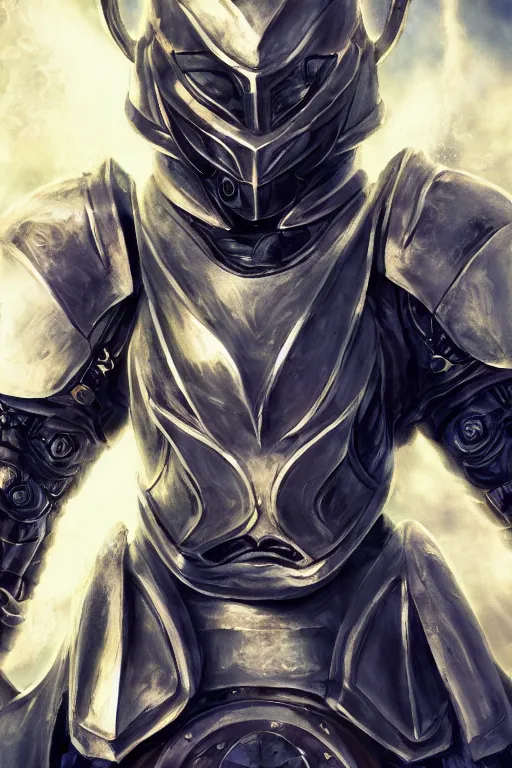 Image similar to helmet armor guardian destiny in witch queen illumination ray tracing hdr fanart arstation by sung choi robot ninja mask and eric pfeiffer and gabriel garza and casper konefal