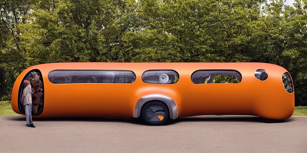 Image similar to “2020 BMW Oscar Meyer Wienermobile”