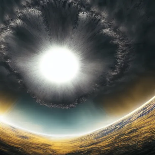 Image similar to nuclear explosion, 4 k