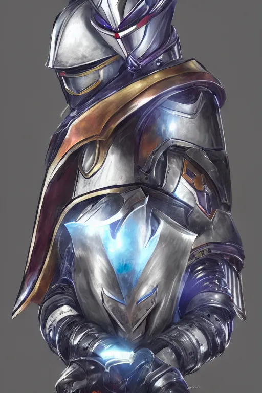 Image similar to helmet armor guardian destiny in witch queen illumination ray tracing hdr fanart arstation by sung choi robot ninja mask and eric pfeiffer and gabriel garza and casper konefal