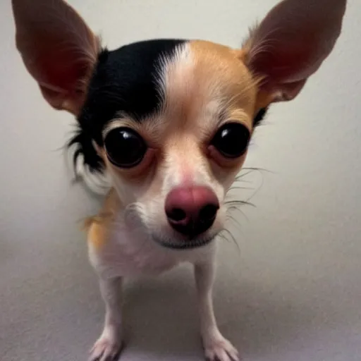 Prompt: silly looking chihuahua-n 8