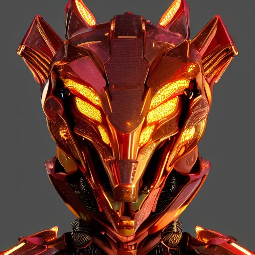 Image similar to a highly detailed close-up bust, of an awe-inspiring beautiful majestic anthropomorphic robotic mecha female dragon, with smooth and streamlined armor, standing and posing elegantly in front of the camera, well detailed head with LED eyes, sharp sleek design, two arms, digital art, artstation, DeviantArt, professional, octane render, sunset lighting
