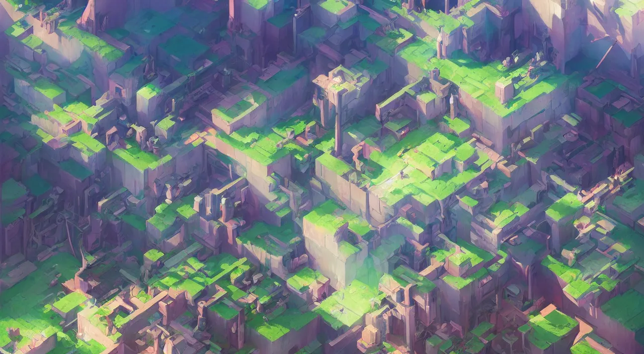 Image similar to flag colored wall fortress greeble illusion landscape wonderworld paradize, behance hd by jesper ejsing, by rhads, makoto shinkai and lois van baarle, ilya kuvshinov, rossdraws global illumination