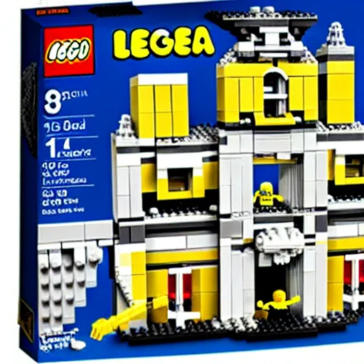 Image similar to mar - a - lago fbi raid lego set