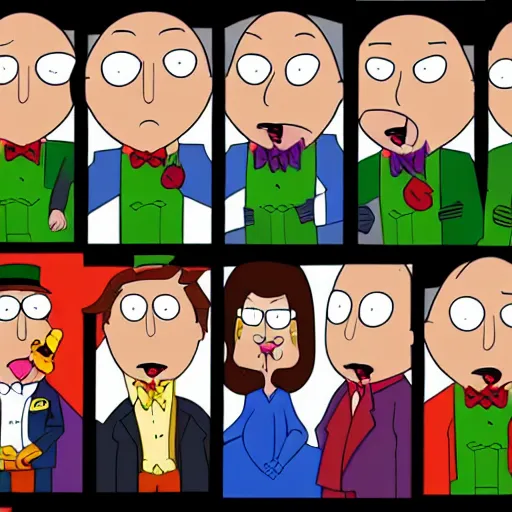 Prompt: the joker family guy art style