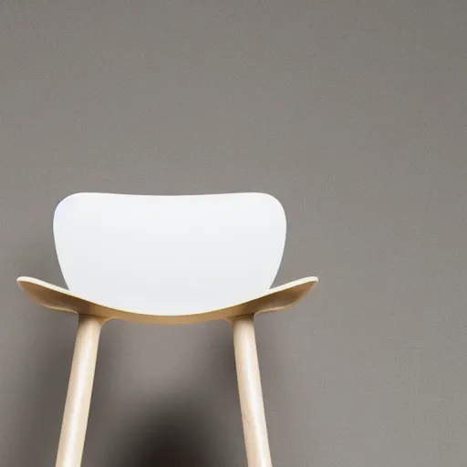 Image similar to product photo of a chair designed by an apple