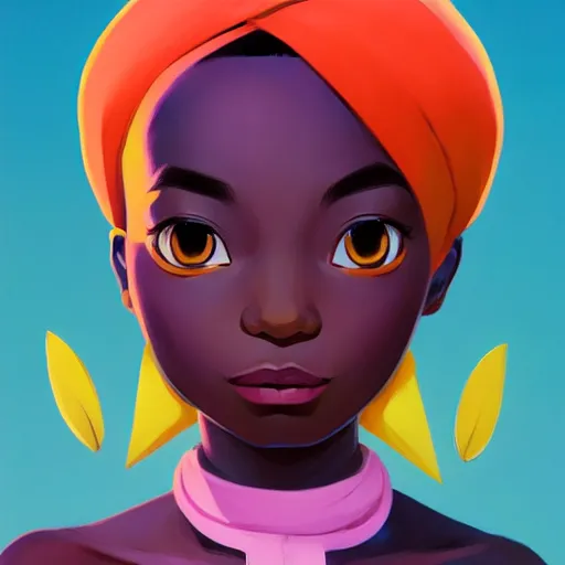 Image similar to face icon stylized minimalist an african girl in a pikatchu costume, loftis, cory behance hd by jesper ejsing, by rhads, makoto shinkai and lois van baarle, ilya kuvshinov, rossdraws global illumination