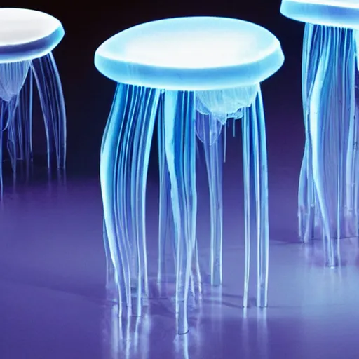 Image similar to the jellyfish stool by Zaha hadid