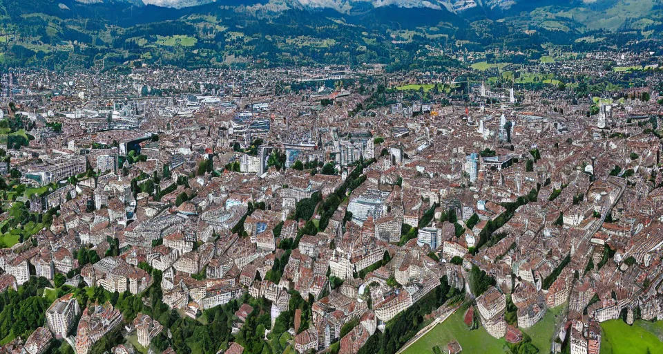 Image similar to aerial photography city bern