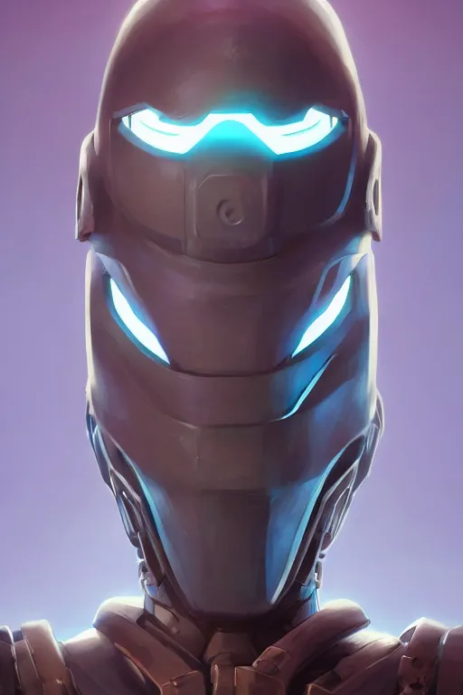 Image similar to epic mask helmet robot ninja portrait stylized as fornite style game design fanart by concept artist gervasio canda, behance hd by jesper ejsing, by rhads, makoto shinkai and lois van baarle, ilya kuvshinov, rossdraws global illumination radiating a glowing aura global illumination ray tracing hdr render in unreal engine 5