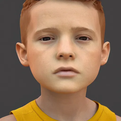Prompt: Photorealistic Boy made of Butter, 4k
