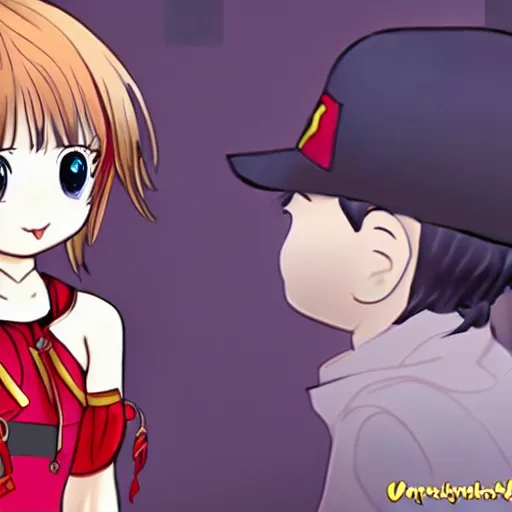 Image similar to loli stalin, HD, anime,