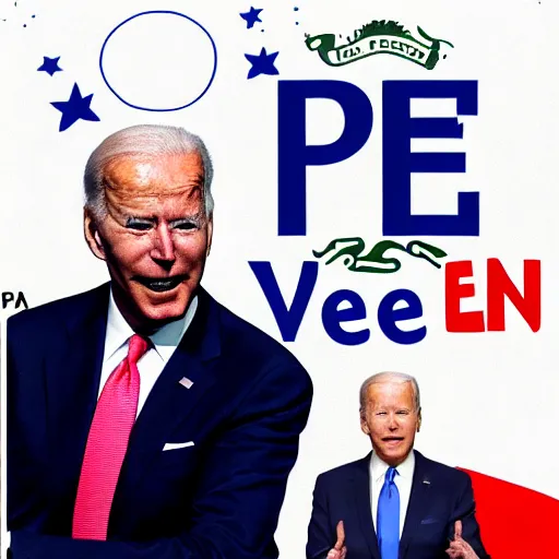 Prompt: pepe love Biden