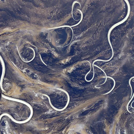 Prompt: tentacles covering earth, shot from space, space, sci - fi, twisted tentacles, amazing 4 k high quality digital art, trending on artstation, award - winning