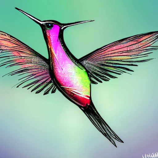 Image similar to cyber hummingbird