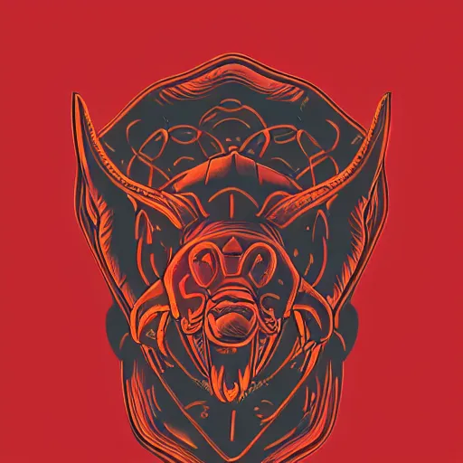 Image similar to triceratops, dogs, family crest, style of kilian eng, light, simple, illustration, tattoo,