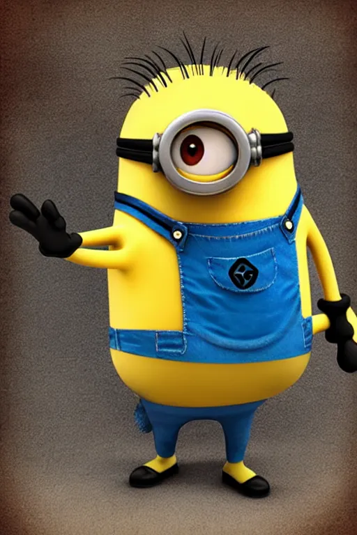 Image similar to Minion as Doctor House