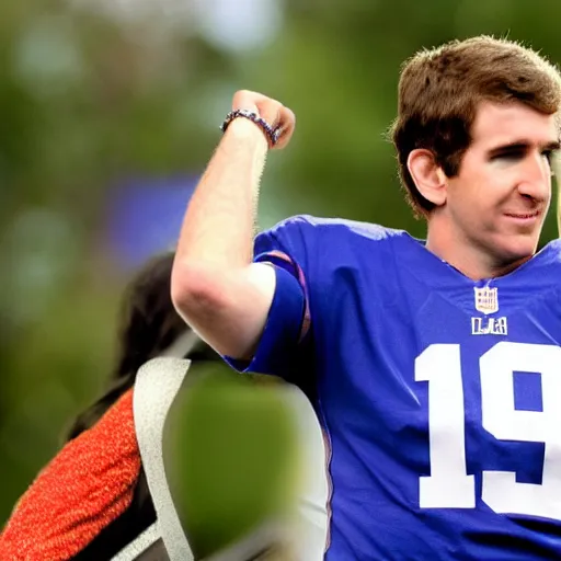 Prompt: Eli Manning as Gannondorf