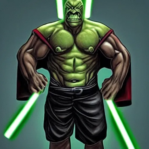 Image similar to sith hulk