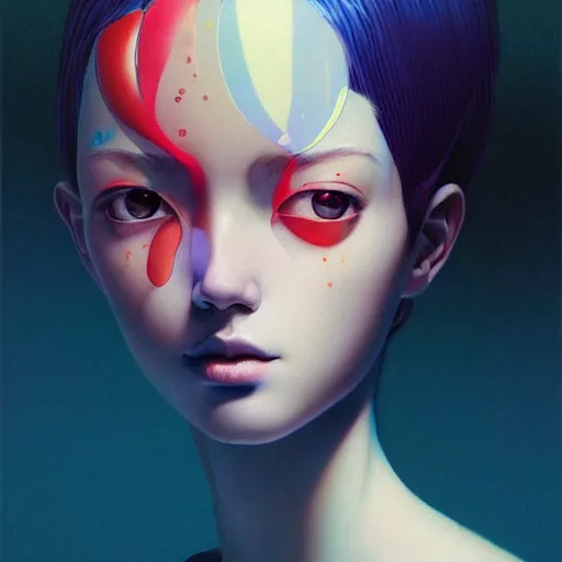 Prompt: beautiful woman portrait soft light painted by james jean and katsuhiro otomo and erik jones, inspired by perfect blue anime, smooth face feature, intricate oil painting, high detail illustration, sharp high detail, manga and anime 1 9 9 9