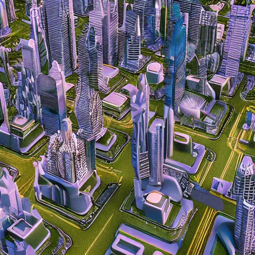 Prompt: a photo of humans on another planet, AI created city!!!!!!!, vivid, other worldly