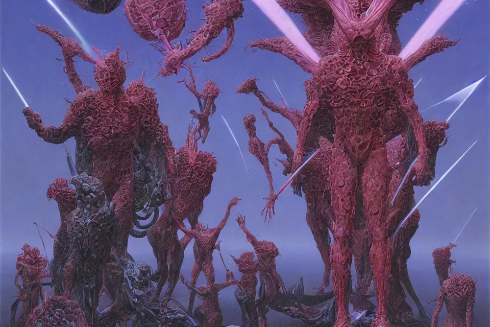 Image similar to universe, wayne barlowe.