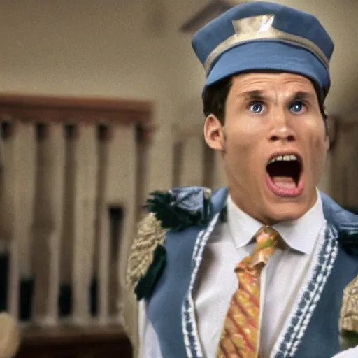 Image similar to Live Action Still of Jerma in Animal House, real life, hyperrealistic, ultra realistic, realistic, highly detailed, epic, HD quality, 8k resolution, body and headshot, film still