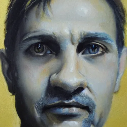 Prompt: a face, detailed painting, by Jason Boyd Kinsella, masterpiece, award winning painting