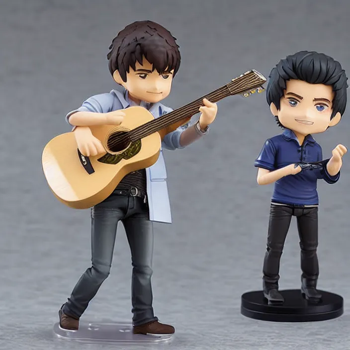 Image similar to John Mayer, An anime Nendoroid of John Mayer, figurine, detailed product photo