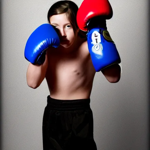 Image similar to jesus christ wearing boxing gloves