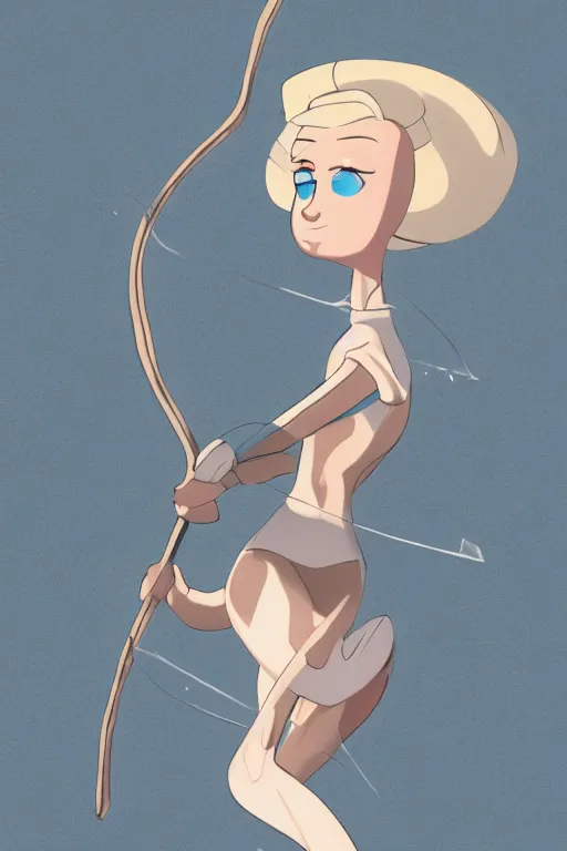 Prompt: pearl from steven universe, posing, elegant, floating with spear, beautiful, digital art, trending on artstation