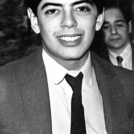 Prompt: young mario vargas llosa